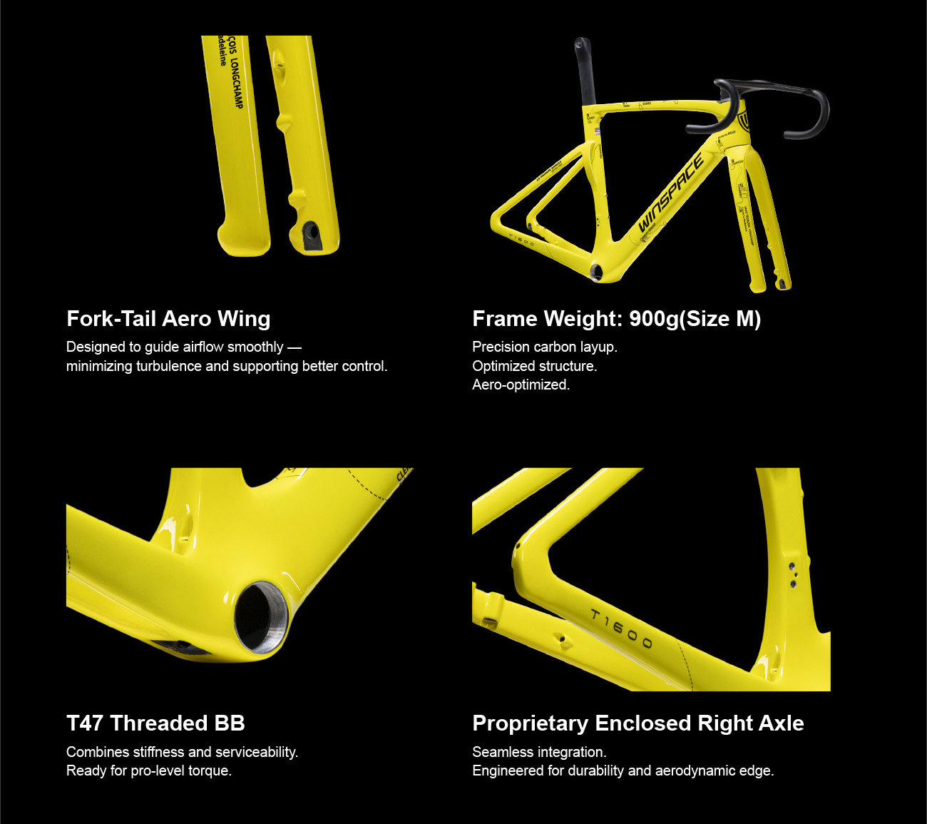Winspace T1600 Aero features